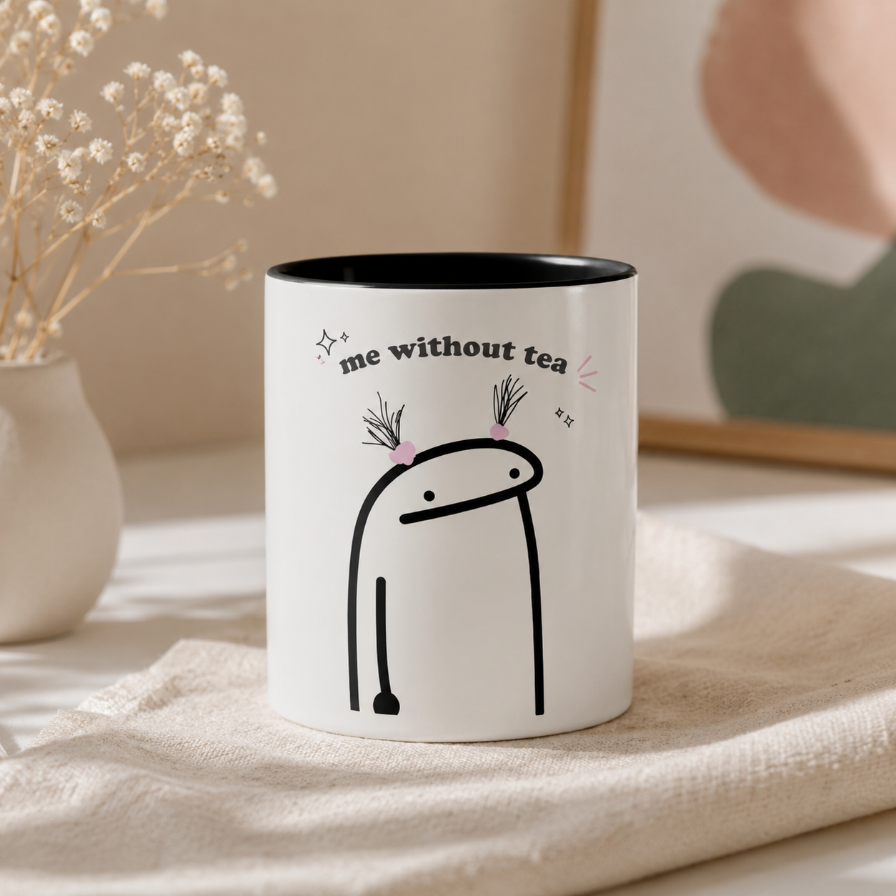 Flork Mug - me without tea