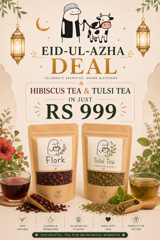 Hibiscus Tea + Tulsi Tea- Eid Ul Adha Deals