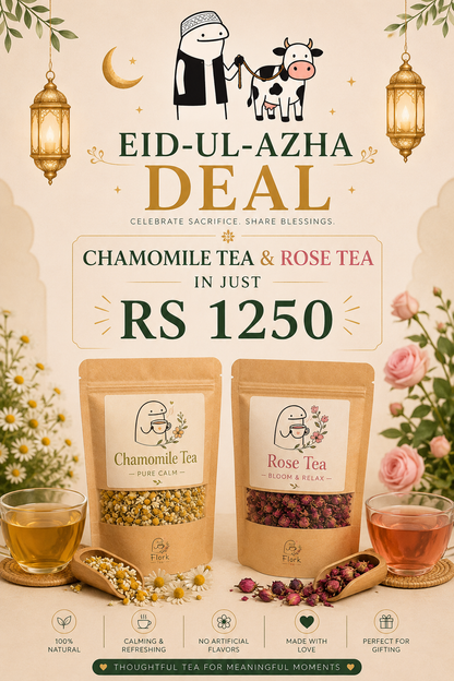 Chamomile Tea + Rose Tea - Eid Ul Adha Deals