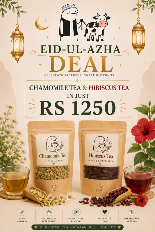 Chamomile Tea + Hibiscus Tea - Eid Ul Adha Deal