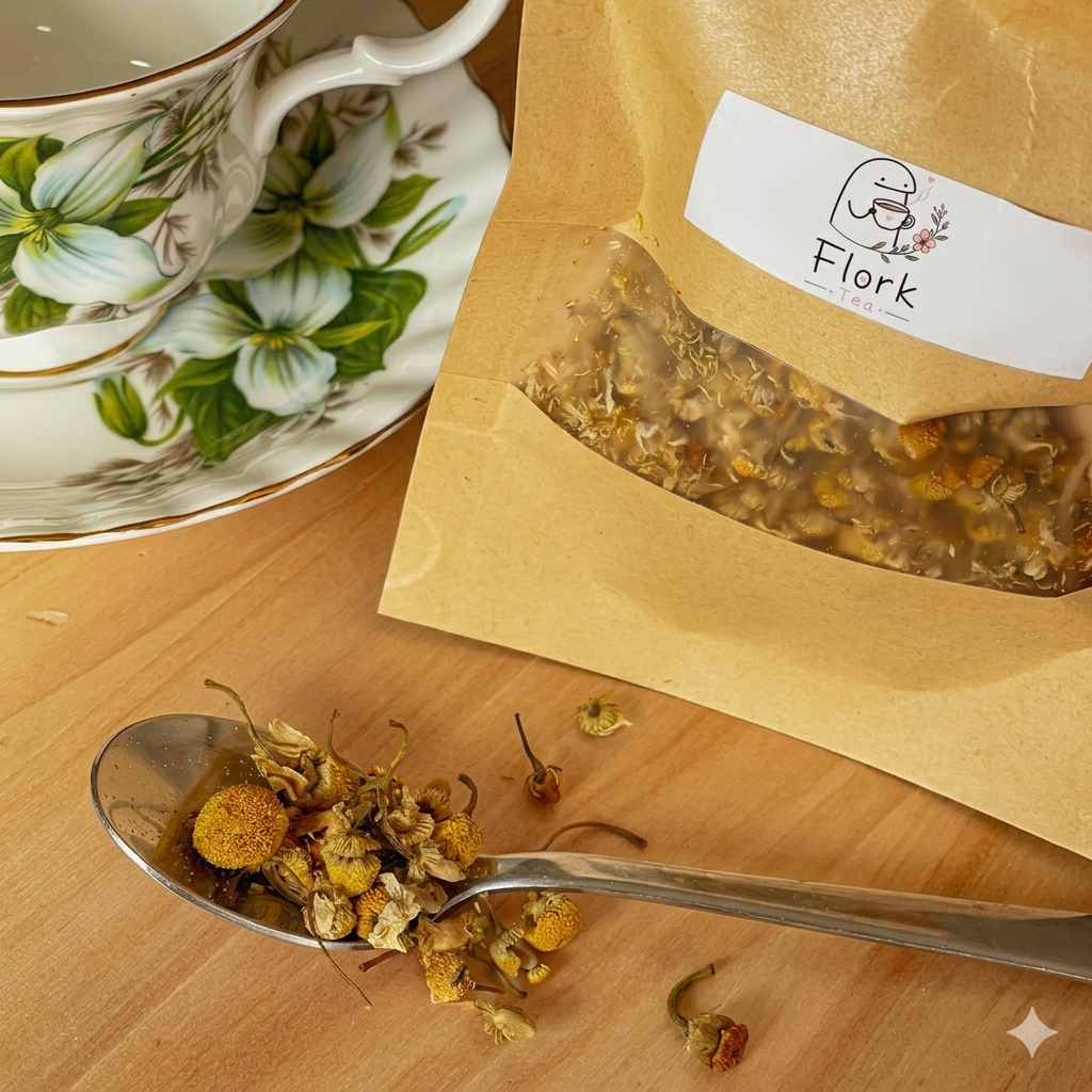 Chamomile  flower tea